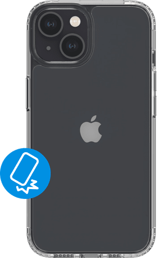 BlueBuilt Protective Back Cover iPhone 14 Transparant