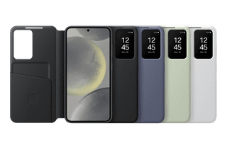 Samsung Galaxy S24 Smart View Book Case Zwart
