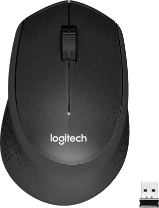 Logitech M330 Silent Plus Draadloze Muis Zwart