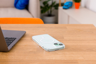 BlueBuilt Protective Back Cover with MagSafe iPhone 15 Transparent