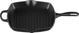 Le Creuset Skillet Vierkante Grillpan 26 cm Zwart