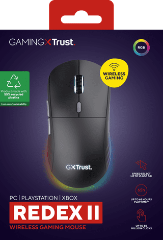 Trust GXT 926 Redex II Souris Gamer Sans Fil