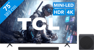 TCL QD Mini-led 75" T8D (2026) + TCL A65K