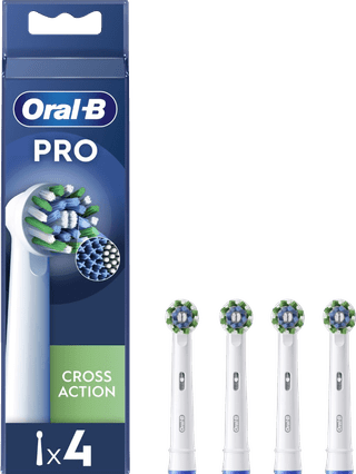 Oral-B Pro Cross Action Blanc (4 pièces)