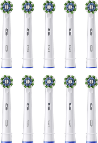 Oral-B Pro Cross Action Blanc (10 pièces)