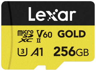 Lexar Professional microSDXC GOLD 256GB 180MB/s
