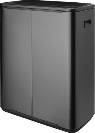 Brabantia Bo Touch Bin 2x 30L Confident Gray