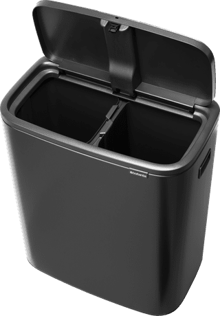 Brabantia Bo Touch Bin 2x 30L Confident Gray