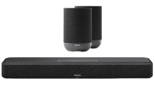 Denon Home Soundbar 550 + Denon Home 200 Zwart (2x)