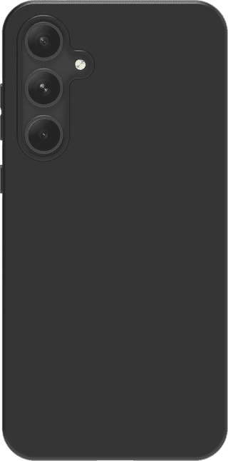 BlueBuilt Samsung Galaxy A55 Back Cover Black