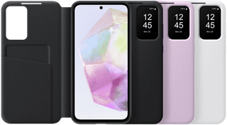 Samsung Galaxy A35 Smart View Book Case Zwart