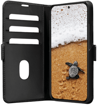 DBramante1928 Copenhagen Slim Samsung Galaxy A55 Book Case Cuir Noir