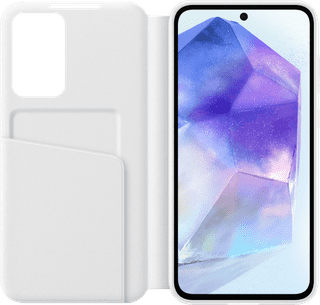 Samsung Galaxy A55 Smart View Book Case Blanc
