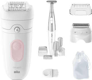 Braun Silk·épil 5 5-230 Blanc/Flamingo