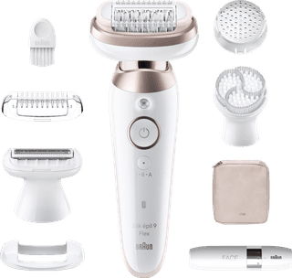Braun Silk·épil 9 Flex 9-360 3D Wit/Roze Titan