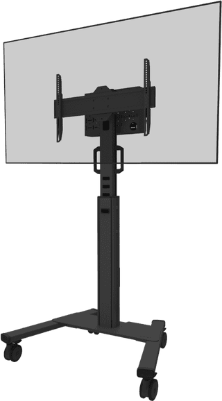 Neomounts MOVE Up FL50S-825BL1 mobiele vloersteun Zwart