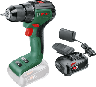 Bosch UniversalDrill 18V-60 + POWER FOR ALL 18V 2,5 Ah Accu Set