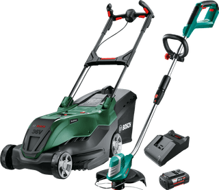 Bosch AdvancedRotak 36V-40-650 + AdvancedGrassCut 36 Li avec Batterie 4,0 Ah (1x)