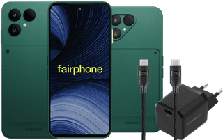 Fairphone 6+ 256GB Groen 5G + Compleet Accessoirepakket