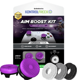 KontrolFreek Frenzy AimBoost Thumbsticks + Precision Rings Paars/Zwart Xbox