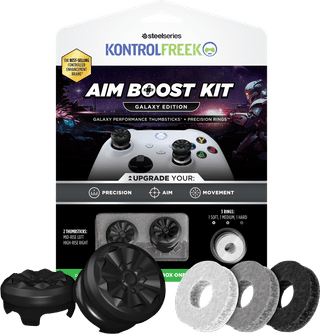 KontrolFreek Galaxy AimBoost Thumbsticks + Precision Rings Zwart Xbox