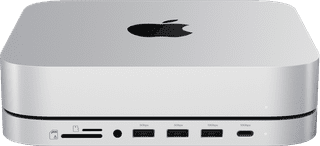 Satechi Aluminum Mac Mini/Mac Studio Stand Hub Silver with SSD Slot