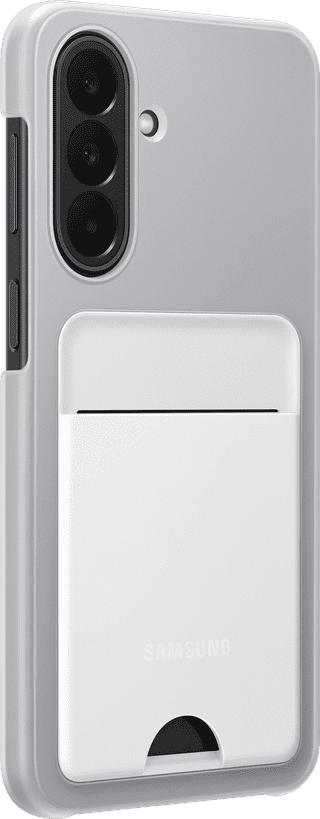 Samsung Galaxy A27 Card Slot Back Cover Gray