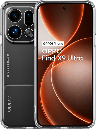 Just in Case Soft Design OPPO Find X9 Ultra Back Cover Transparant