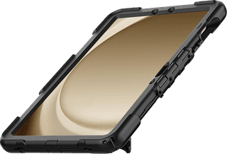 Just in Case Samsung Galaxy Tab S9/S9 FE/S10 FE/S10 Lite Rotating Back Cover Noir