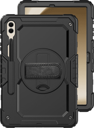 Just in Case Samsung Galaxy Tab S10 / S9 Plus / S9 FE Plus Rotating Back Cover Noir