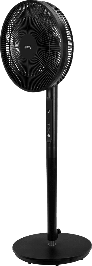 Fuave Quiet Air SF120DCPB Black