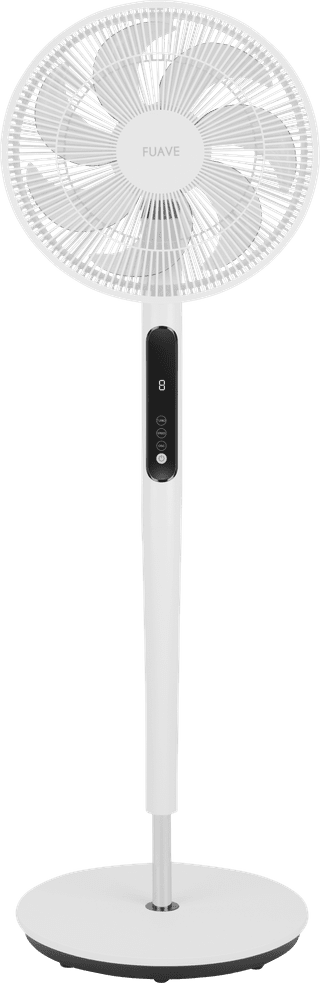 Fuave Quiet Air SF120DCPW White