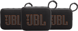 JBL Go 4 Zwart 3-pack