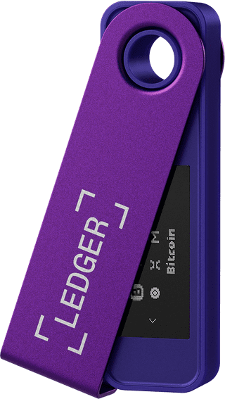 Ledger Nano S Plus Purple Amethyst