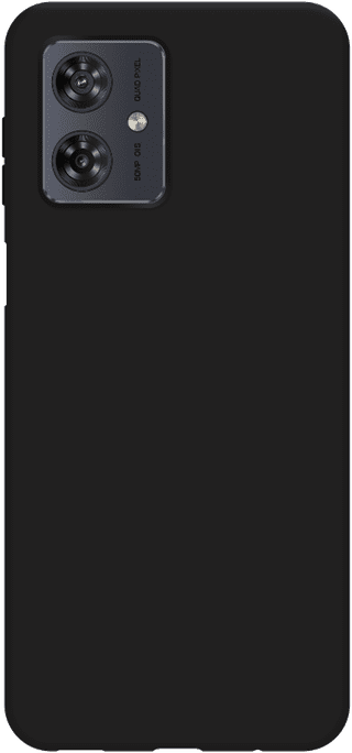 Just in Case Soft Design Motorola Moto G54 5G Back Cover Zwart