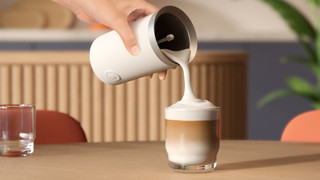 Philips Baristina Bean Swap BAR320/00 Blanc + Mousseur à Lait