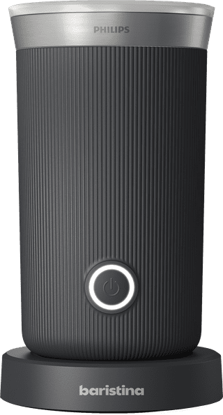 Philips Baristina Melkopschuimer Zwart