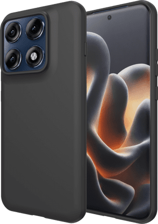 Just in Case Soft Design Motorola Edge 70 Pro Back Cover Zwart