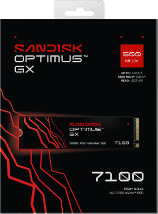 SANDISK Optimus GX 7100 500GB NVMe SSD