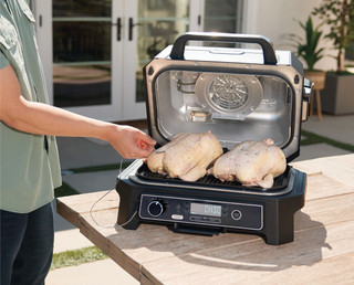 Ninja Woodfire Elektrische BBQ Grill en Smoker OG850EU
