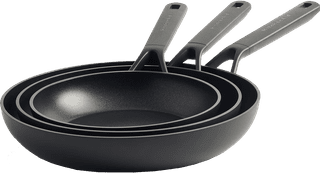KitchenAid Classic Forged Frying Pan Set 20cm + 24cm + 28cm