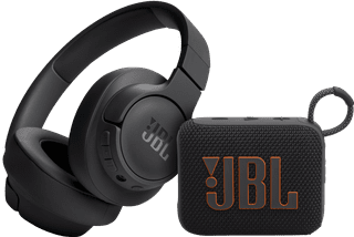 JBL Tune 720BT + JBL GO 4 zwart