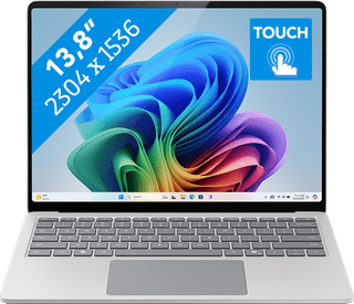 Microsoft Surface Laptop Copilot+ PC 13.8 Snapdragon X Plus / 16GB / 512GB Platinum Azerty