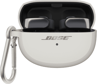 Siliconen opbergetui voor Bose Ultra Open oordopjes Wit