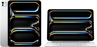 Apple iPad Pro (2024) Nano 11 inches 2TB WiFi Silver + Apple Magic Keyboard AZERTY