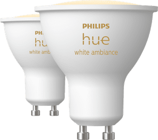 Philips Hue White Ambiance GU10 2-pack
