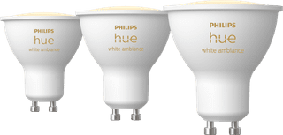 Philips Hue White Ambiance GU10 3-pack