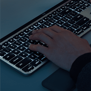 Logitech MX Keys S for Mac AZERTY White