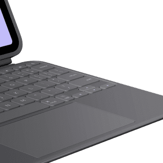 Logitech Combo Touch Apple iPad Pro 11" (2024) Étui Clavier AZERTY Gris