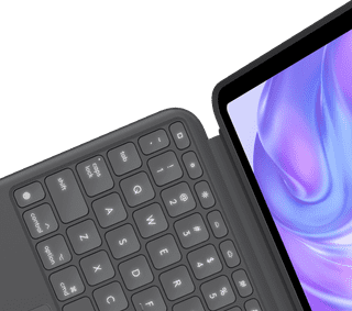 Logitech Combo Touch Apple iPad Pro 11" (2024) Étui Clavier AZERTY Gris